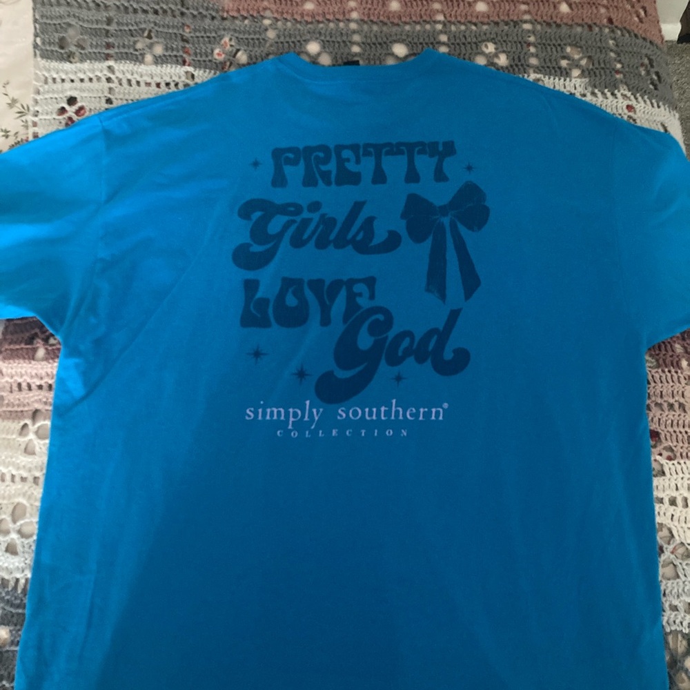 Simply Southern Blue Graphic Tee